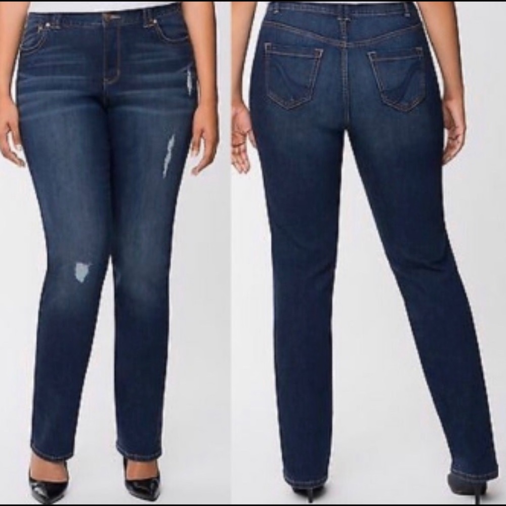 Straight Leg Jeans